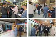 گشت مشترک دامپزشکی  و ستاد تنظیم بازار گناباد